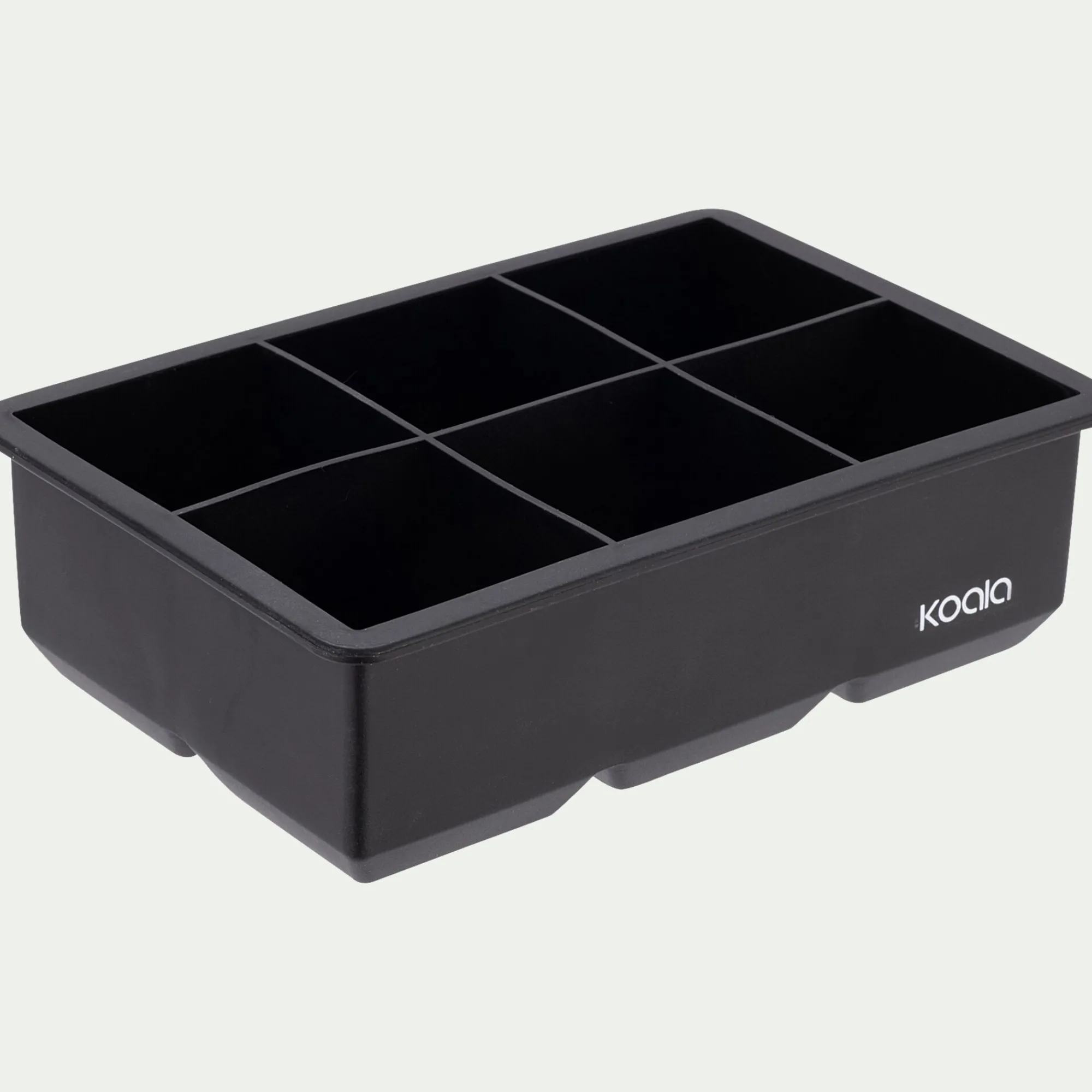 alinea Accessoire Vin*Moule pour 6 glaçons carrés en silicone - Noir
