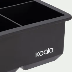 alinea Accessoire Vin*Moule pour 6 glaçons carrés en silicone - Noir