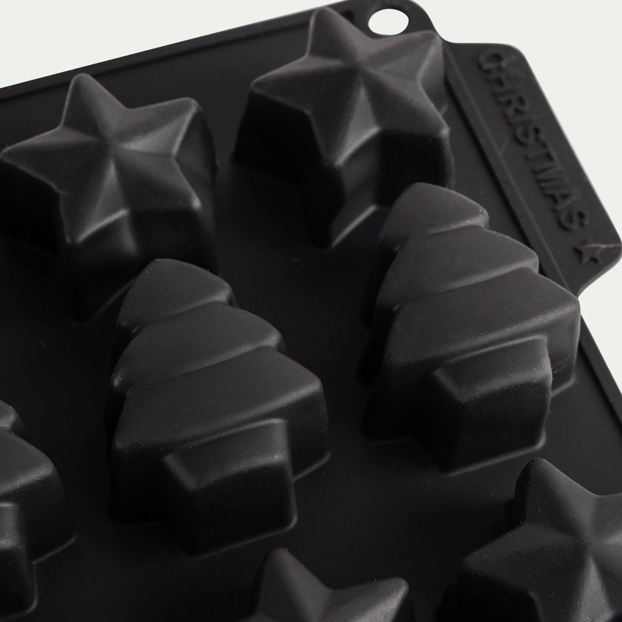 alinea Moule À Gâteau*Moule sucette chocolat de Noël en silicone - Noir