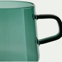 alinea Vaisselle Petit Déjeuner|Tasse Et Mug*Mug en verre 42cl - agave Vert