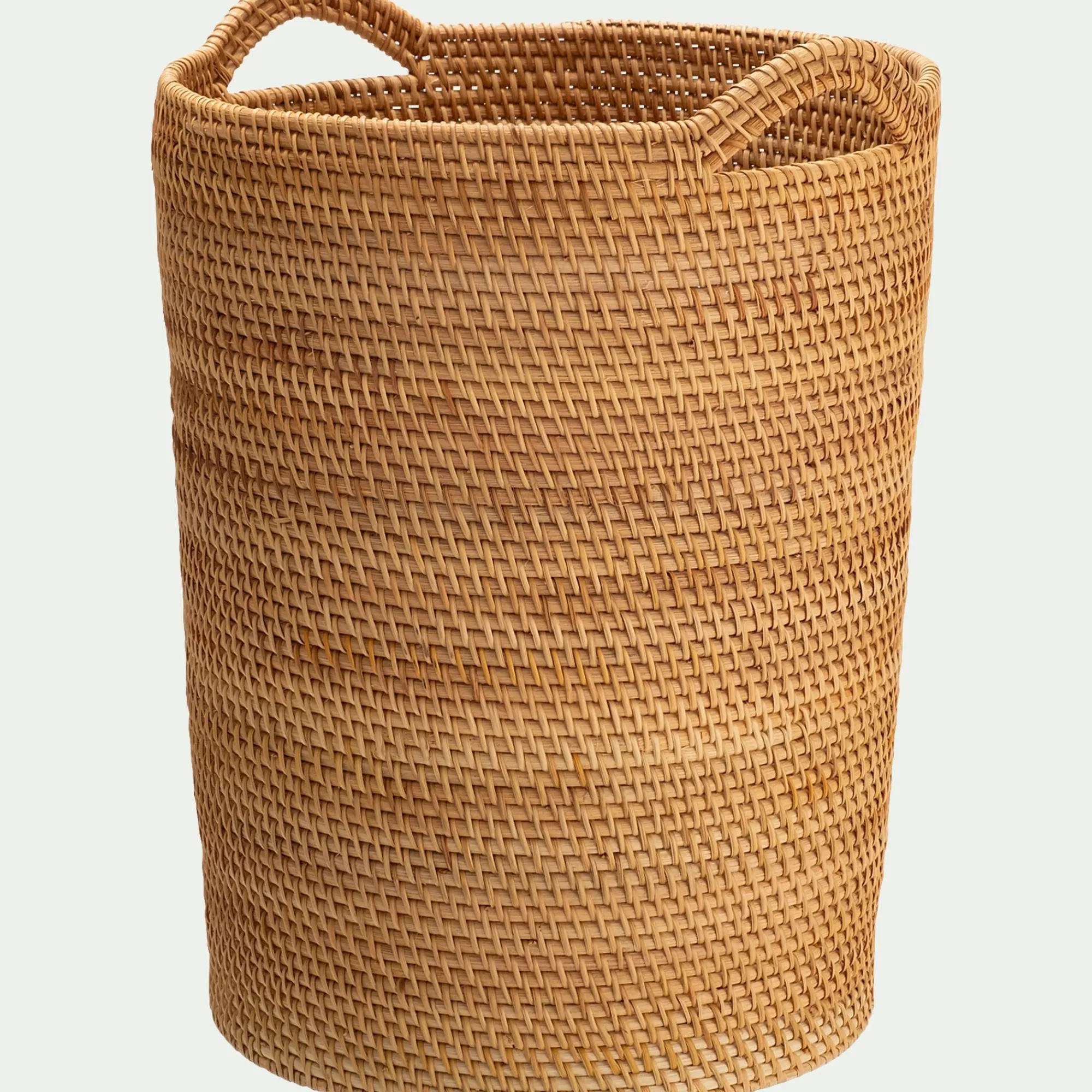alinea Panier À Linge*Panier à linge en rotin D40xH53cm - naturel
