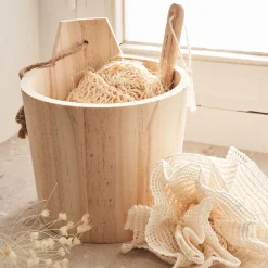 alinea Accessoire De Salle De Bain|Panier De Rangement Salle De Bain*Panier de rangement en pin - Bois clair