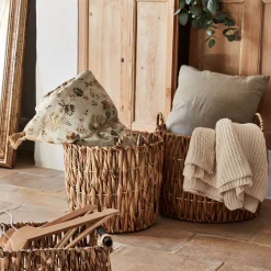alinea Panier|Panier À Linge*Panier en jonc de mer - naturel H36xD35 cm