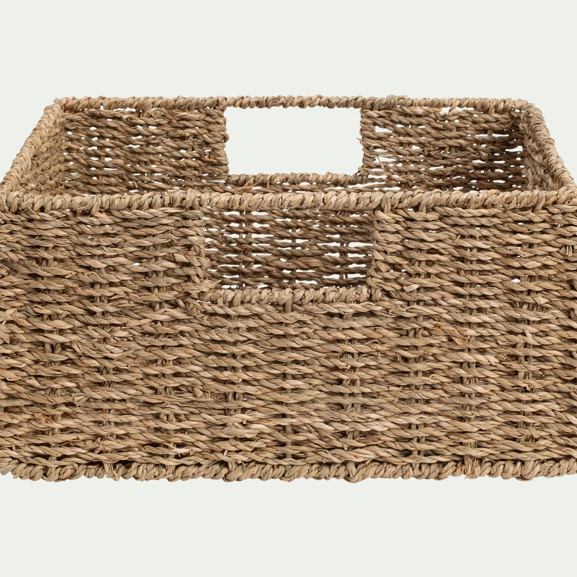 alinea Panier|Panier Déco Enfant*Panier en jonc de mer H15xL30xl30cm - naturel
