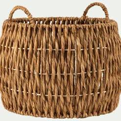 alinea Panier|Panier À Linge*Panier rond en jonc de mer tressé H37xD45cm - naturel