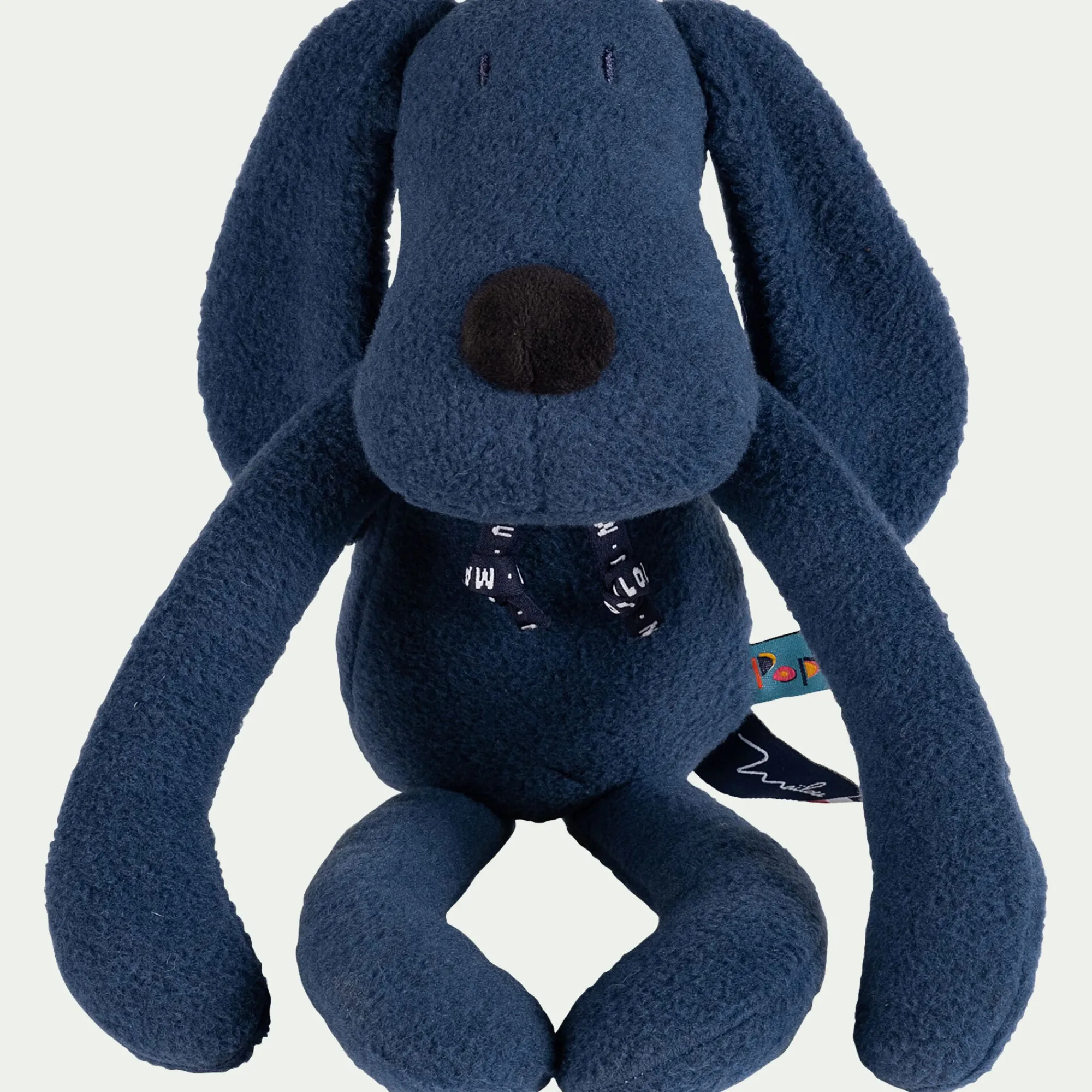 alinea Matelas Enfant|Peluche*Pantin les pops oups le chien marine - H40cm Bleu