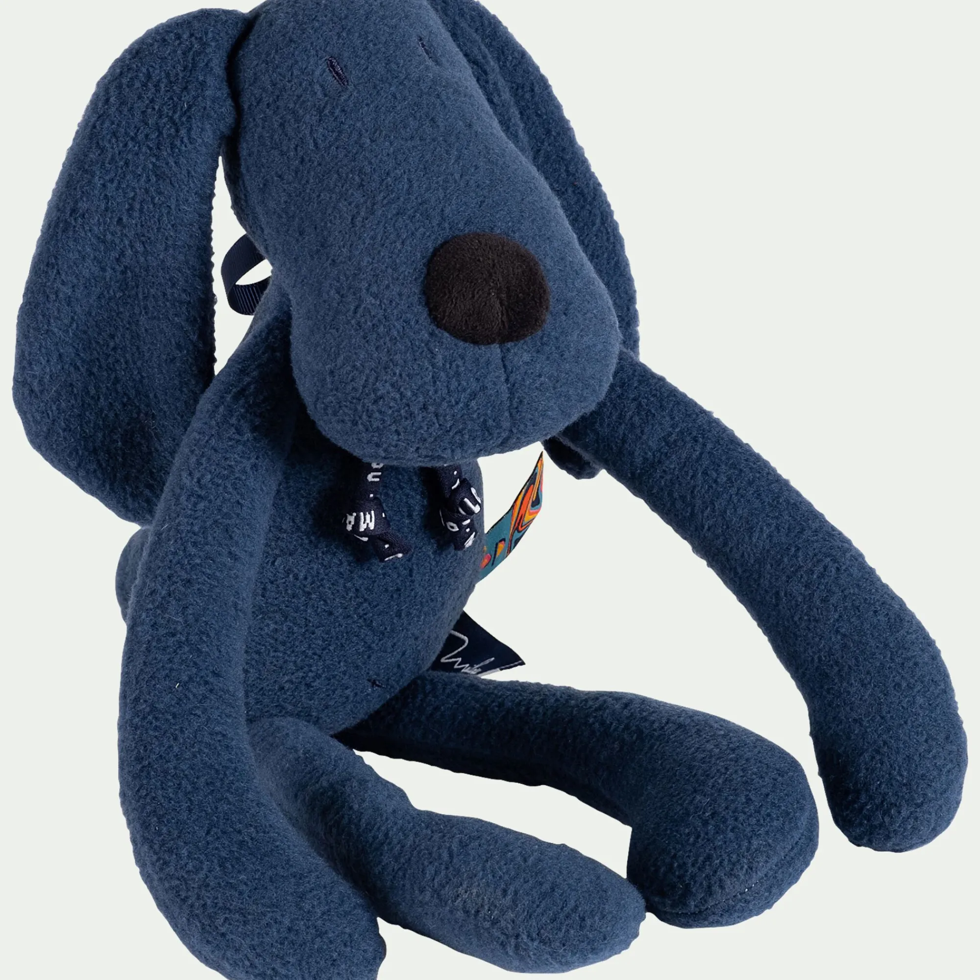 alinea Matelas Enfant|Peluche*Pantin les pops oups le chien marine - H40cm Bleu