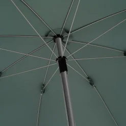 alinea Parasol De Balcon*Parasol à franges et pied de parasol D180cm - kaki Vert