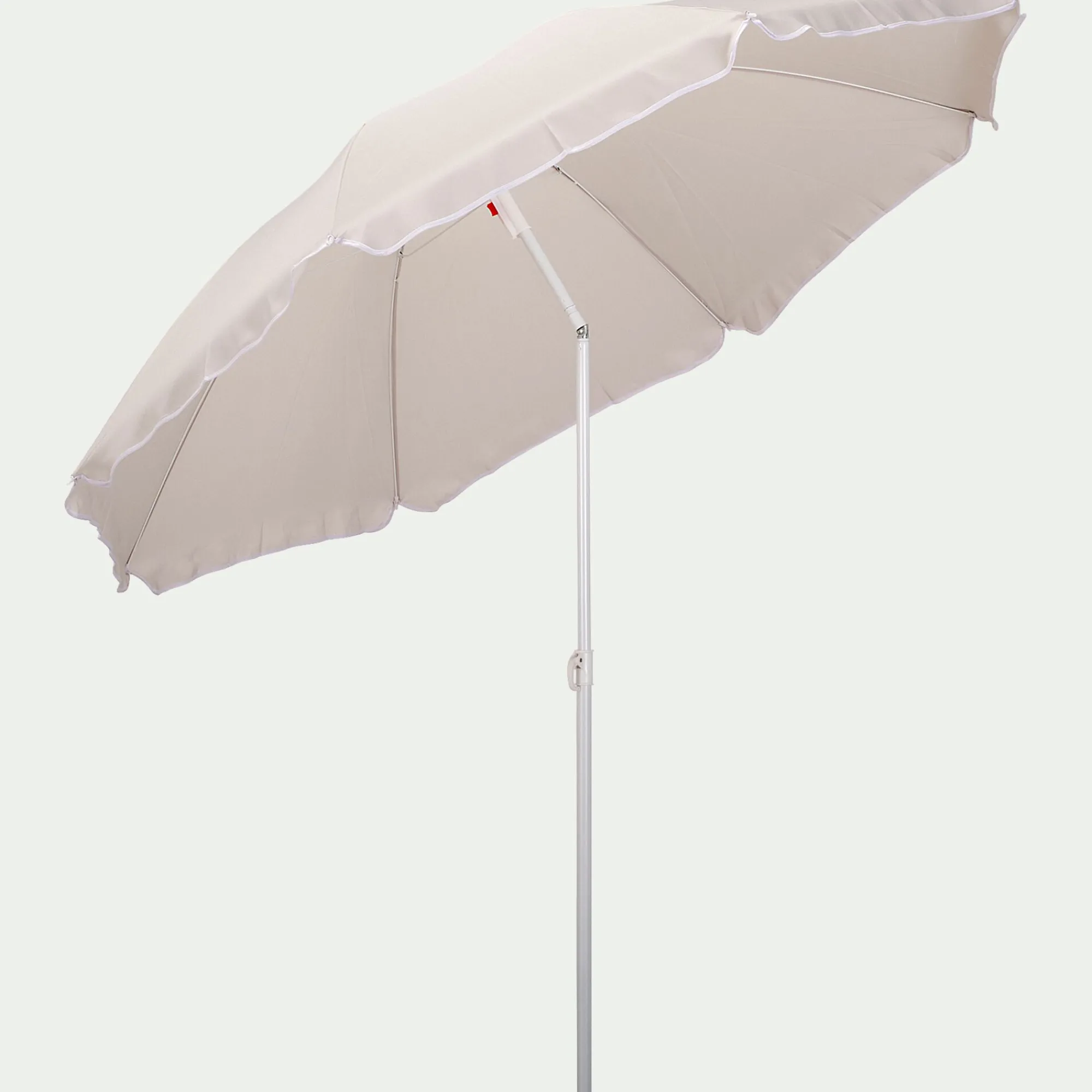 alinea Parasol De Balcon|Parasol Droit*Parasol de plage - (D180cm) Beige roucas