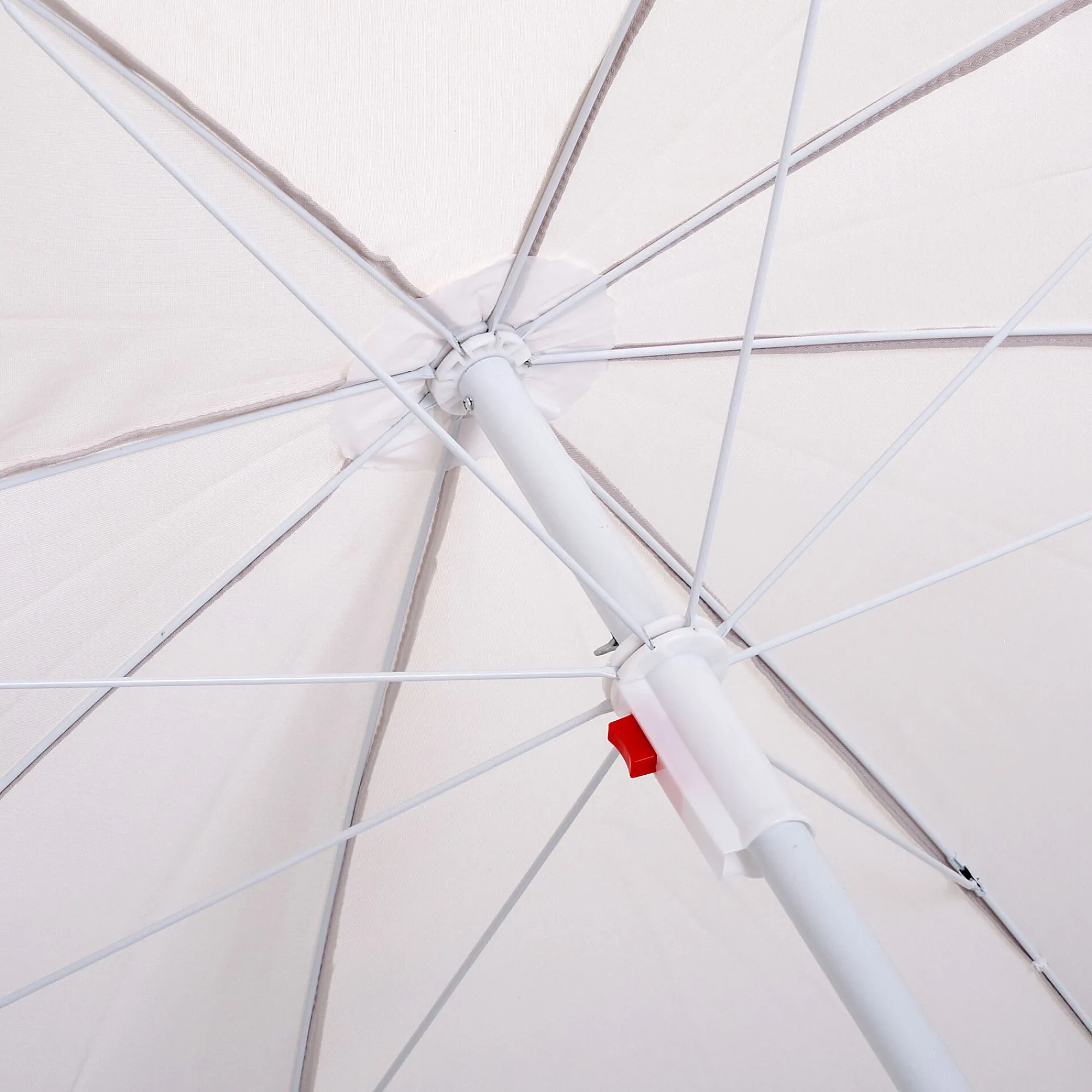 alinea Parasol De Balcon|Parasol Droit*Parasol de plage - (D180cm) Beige roucas