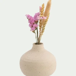 alinea Décoration À Poser|Vase*Petit vase en grès H10cm - Beige
