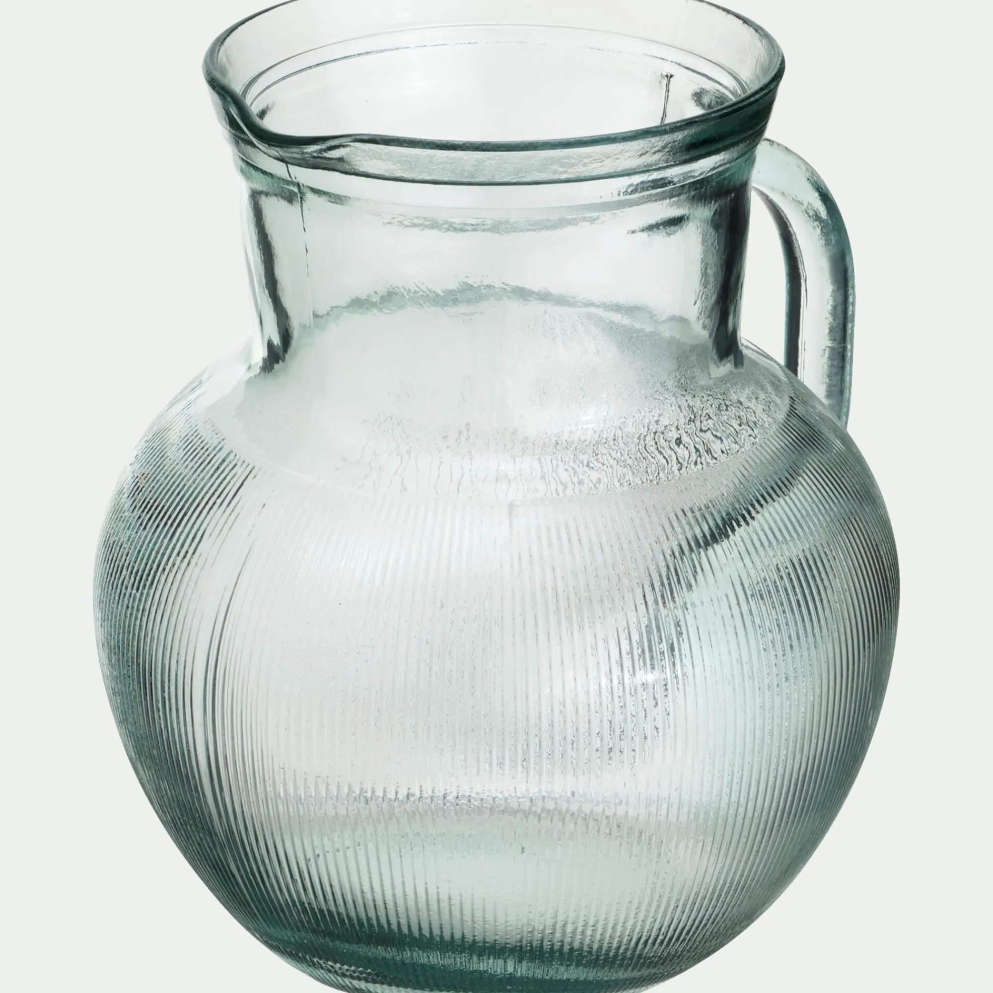alinea Pichet, Bouteille En Verre Et Carafe*Pichet avec anse en verre recyclé 2,3 L - Transparent