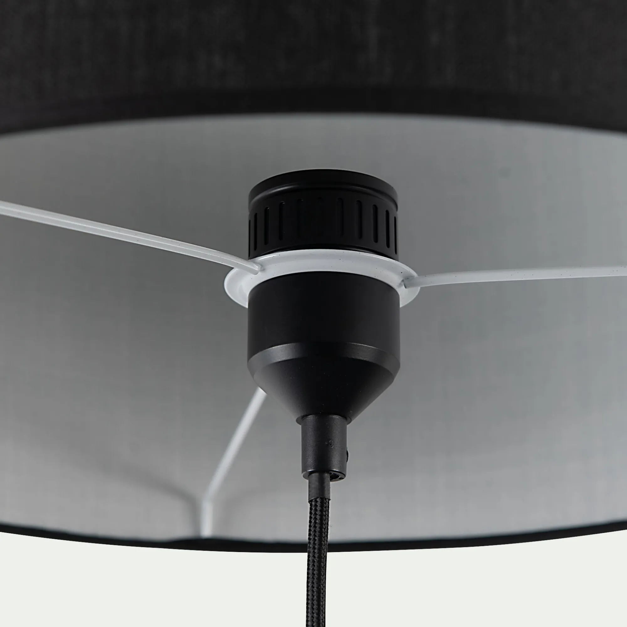 alinea Pied De Lampadaire|Lampadaire Droit*Pied de lampadaire en métal - H146cm Noir