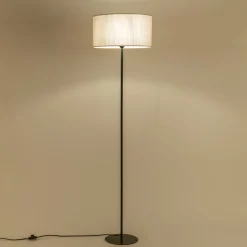 alinea Pied De Lampadaire|Lampadaire Droit*Pied de lampadaire en métal - H146cm Noir