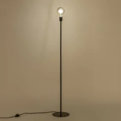 alinea Pied De Lampadaire|Lampadaire Droit*Pied de lampadaire en métal - H146cm Noir