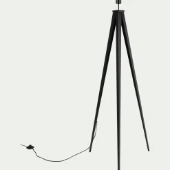 alinea Pied De Lampadaire|Lampadaire Trépied*Pied de lampadaire en métal - H135cm Noir