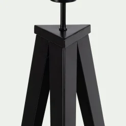 alinea Pied De Lampadaire|Lampadaire Trépied*Pied de lampadaire en métal - H135cm Noir