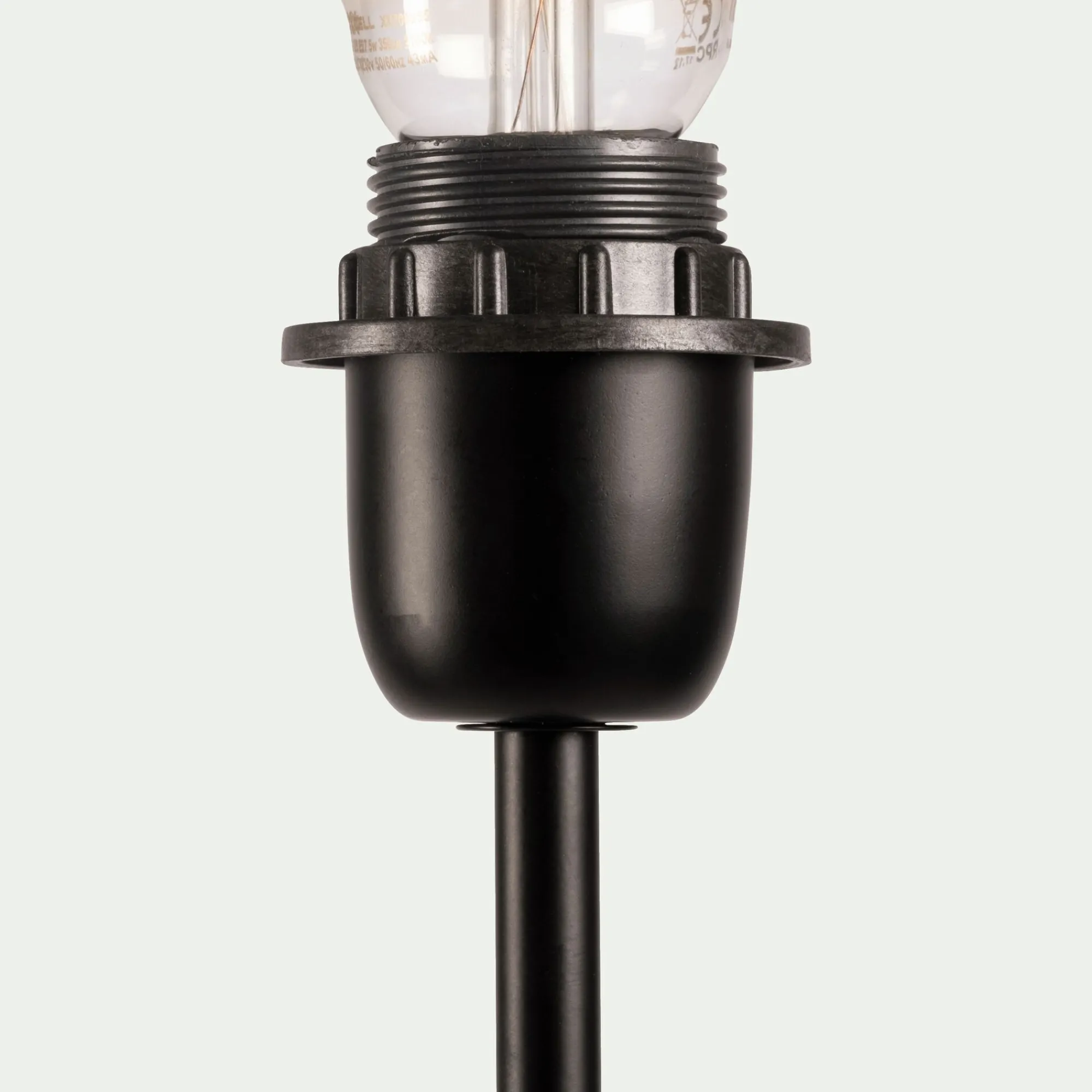 alinea Pied De Lampadaire|Lampadaire Droit*Pied de lampadaire en métal - H140cm Noir