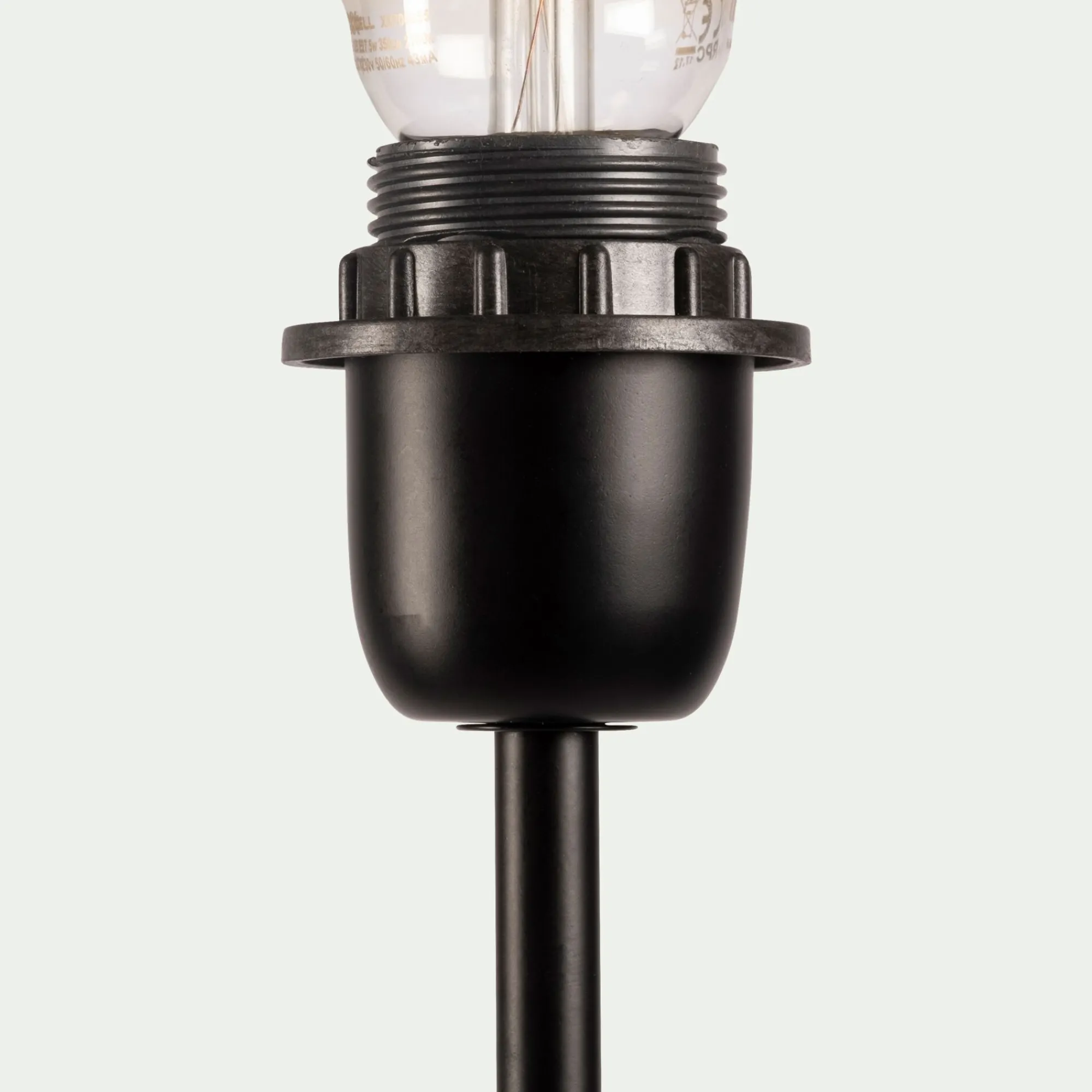 alinea Pied De Lampadaire|Lampadaire Droit*Pied de lampadaire en métal - H140cm Noir