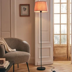 alinea Pied De Lampadaire|Lampadaire Droit*Pied de lampadaire en métal - H140cm Noir