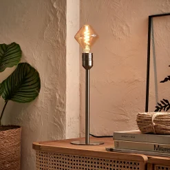 alinea Pied De Lampe|Lampe À Poser*Pied de lampe à poser - argenté H37,2cm Gris