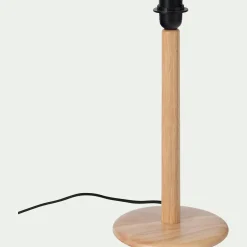 alinea Pied De Lampe*Pied de lampe en hévéa H41,5cm - Bois clair