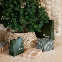 alinea Grand Sapin De Noël*Pied de sapin en kit en jonc de mer D68xH25cm - Naturel
