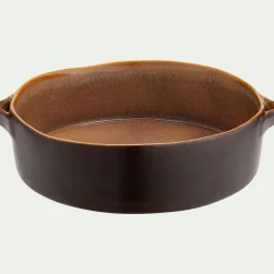 alinea Plat À Four|Assiette De Noël*Plat à four ovale en grès L31,5cm - Marron