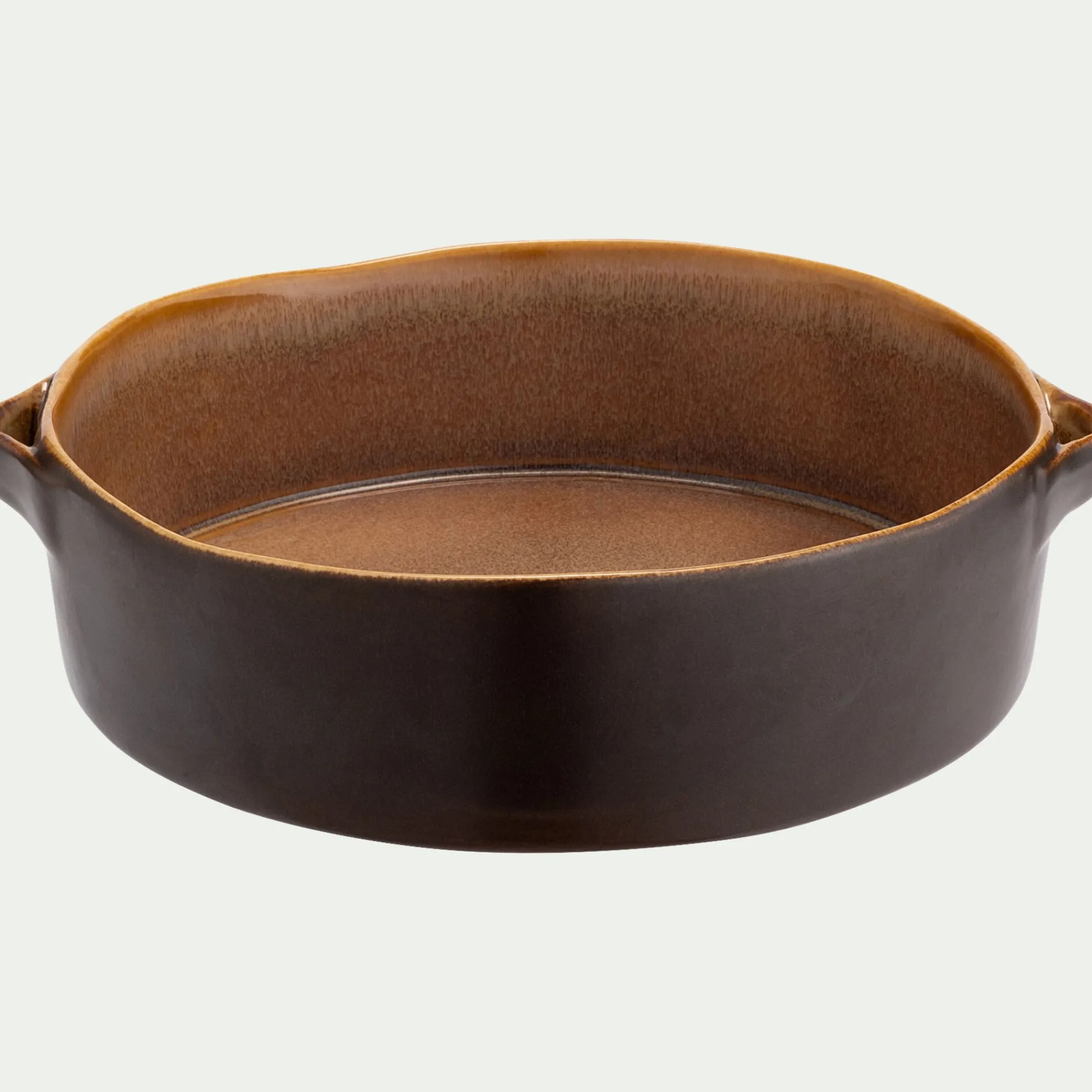 alinea Plat À Four|Assiette De Noël*Plat à four ovale en grès L31,5cm - Marron