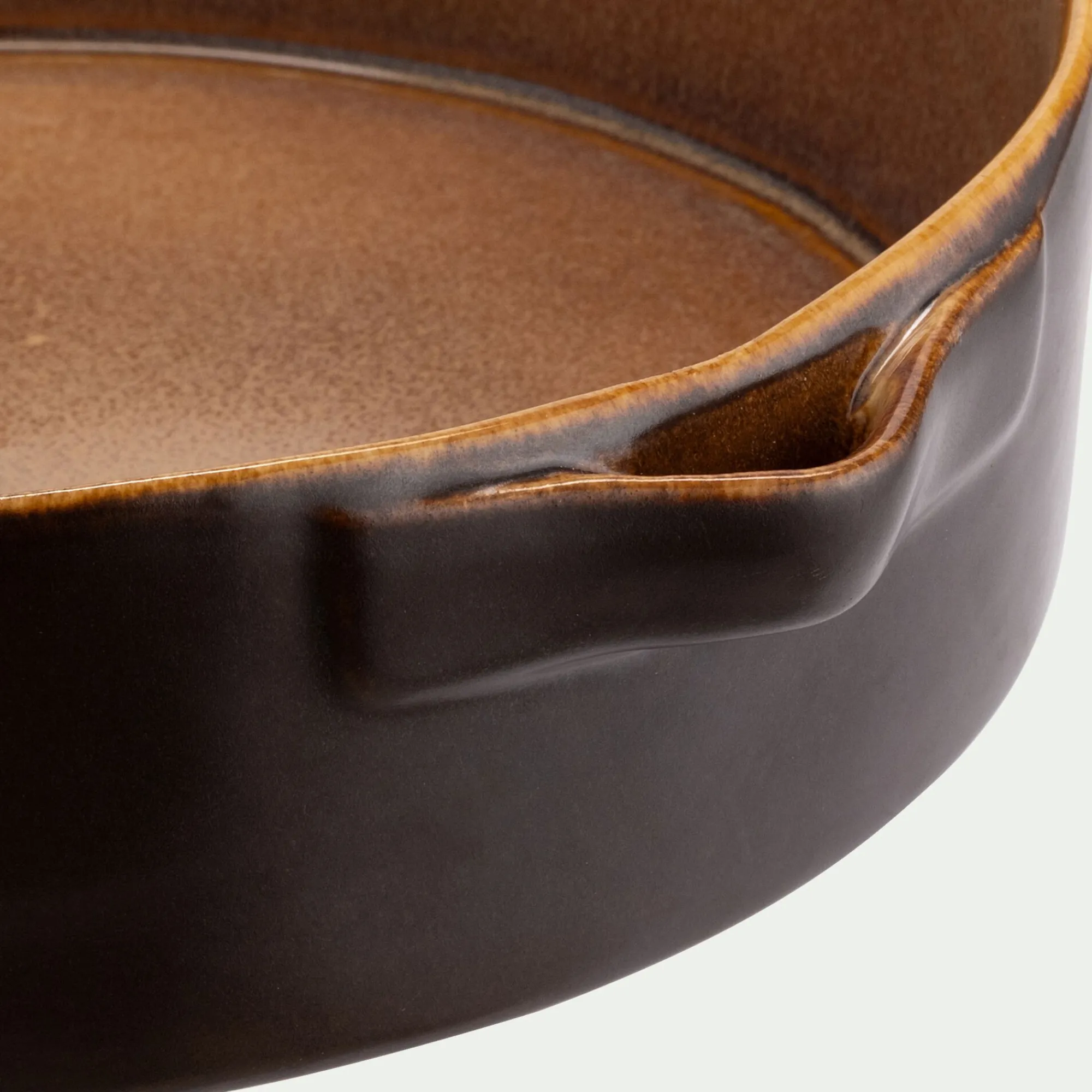 alinea Plat À Four|Assiette De Noël*Plat à four ovale en grès L31,5cm - Marron