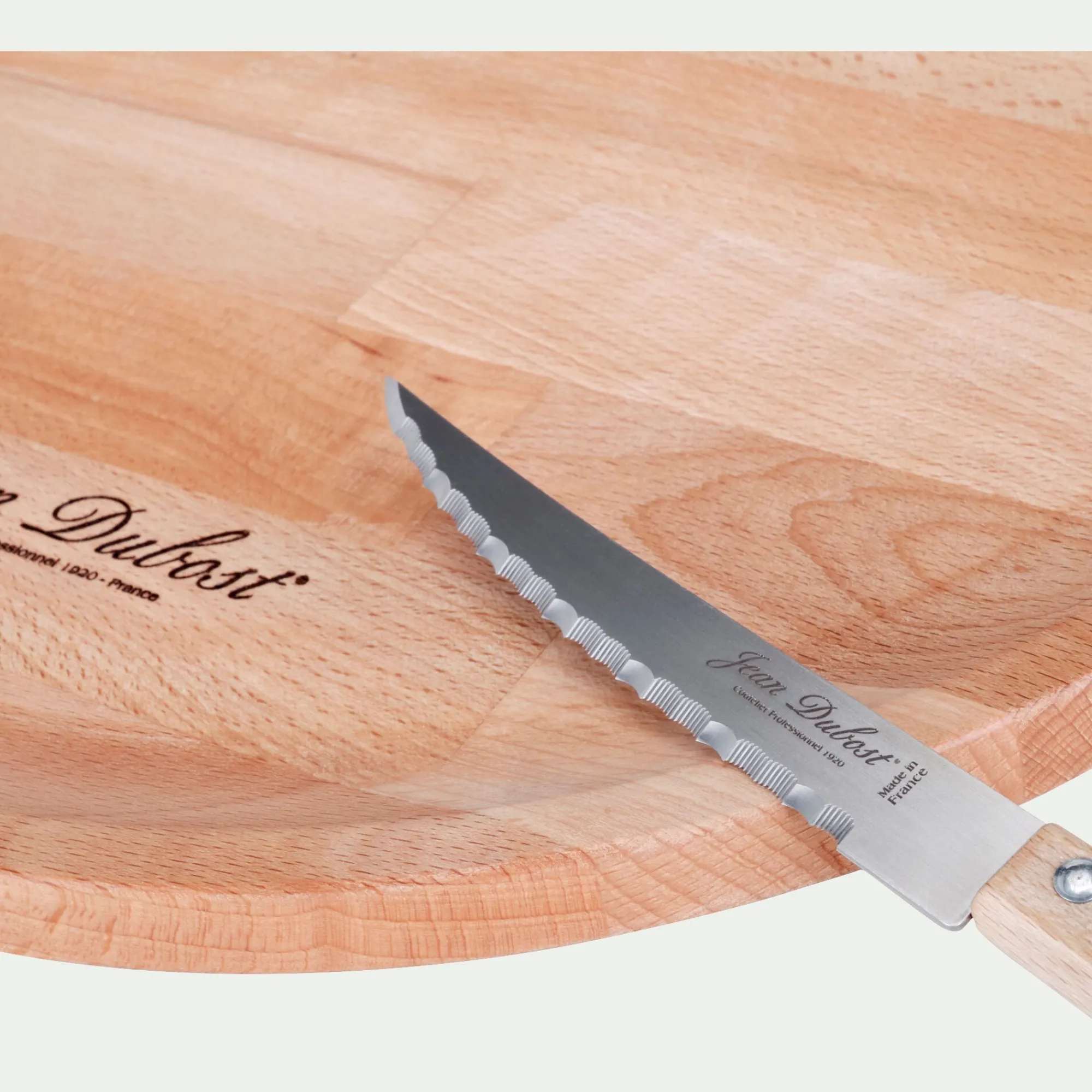 alinea Planche À Découper|Plat De Service Et Saladier*Plateau à pizza en bois de hêtre D33cm - Naturel