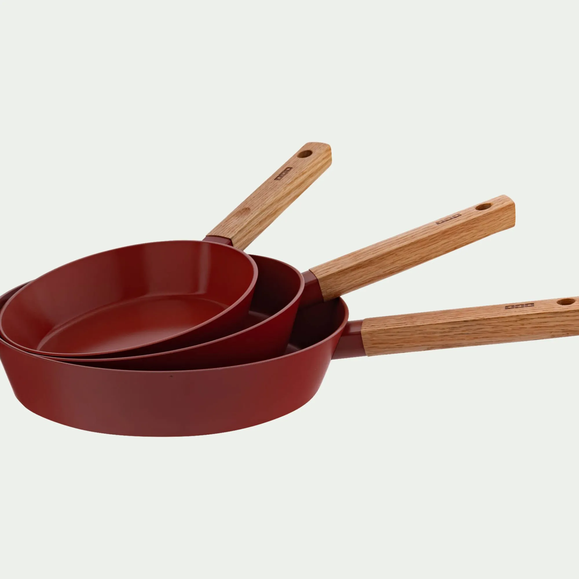 alinea Casserole, Poêle Et Sauteuse*Poêle en aluminium D20cm - rouge cade