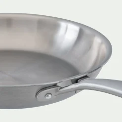 alinea Casserole, Poêle Et Sauteuse*Poêle en inox D24cm - métallisé Argenté