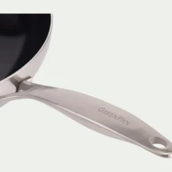 alinea Casserole, Poêle Et Sauteuse*Poêle en inox et céramique D20cm - métallisé Gris