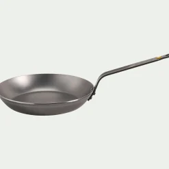 alinea Casserole, Poêle Et Sauteuse*Poêle en tôle De Buyer D24cm - Argenté