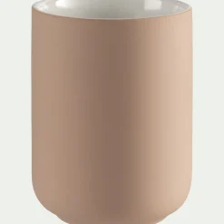alinea Accessoire De Salle De Bain*Porte brosse à dent en grès - Rose