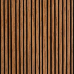 alinea Rangement À Composer*Porte en chêne strié avec fond - Bois foncé