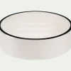 alinea Accessoire De Salle De Bain*Porte savon rond en grès - blanc D12cm
