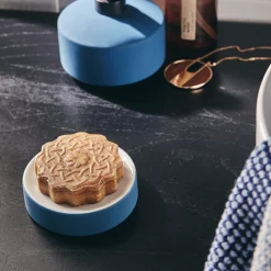 alinea Accessoire De Salle De Bain*Porte-savon en grès - figuerolles Bleu