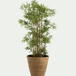 alinea Pot De Fleur*Pot en bambou D48xH46cm - Naturel
