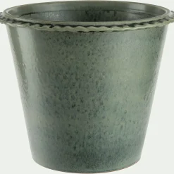 alinea Pot De Fleur*Pot en terre cuite D30cm - Vert