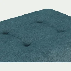 alinea Pouf & Repose-Pieds*Pouf avec coffre en tissu Monclar - niolon Bleu