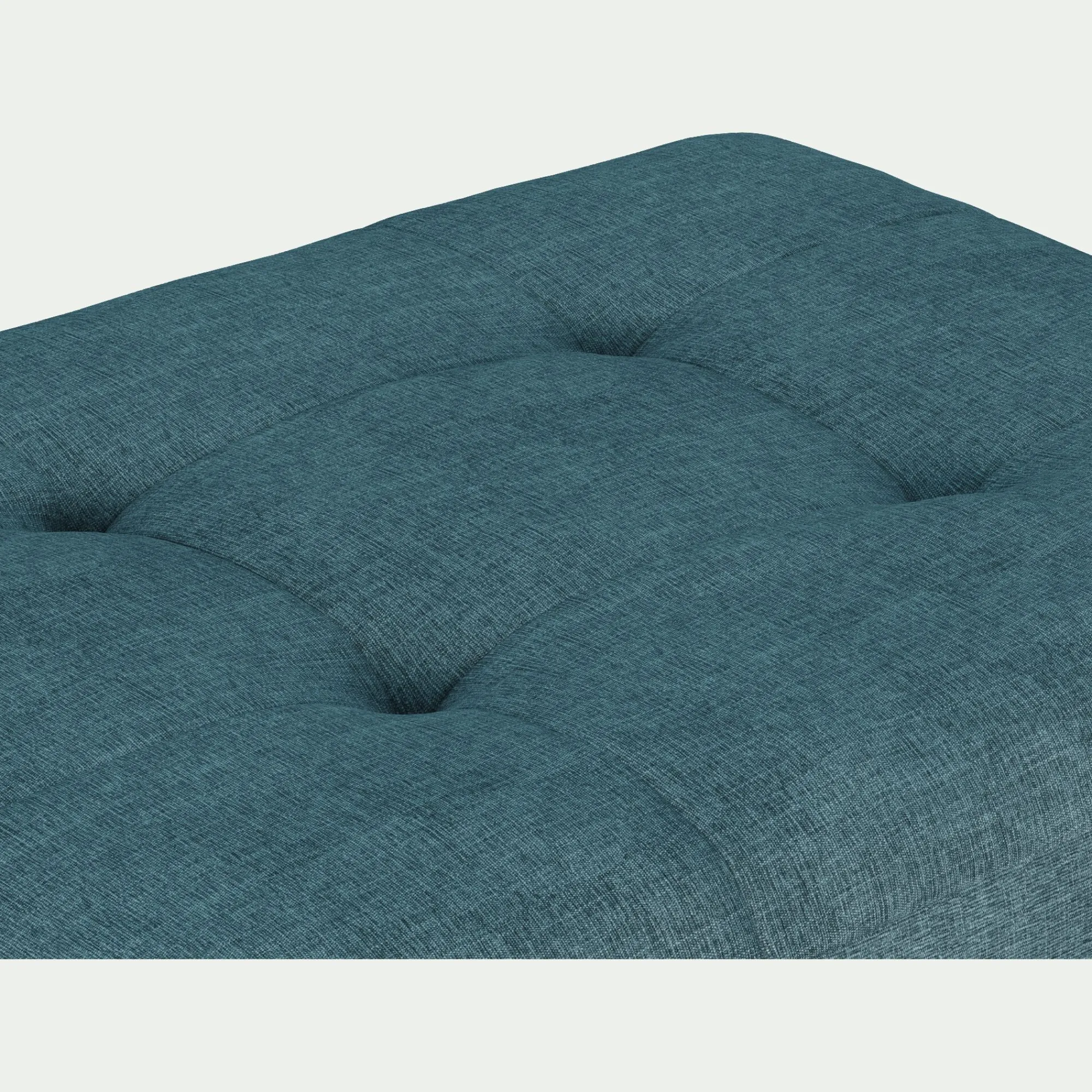 alinea Pouf & Repose-Pieds*Pouf avec coffre en tissu Monclar - niolon Bleu