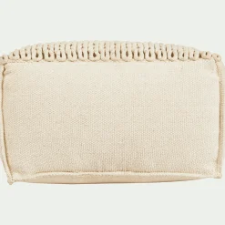 alinea Coussin De Sol|Pouf & Repose-Pieds*Pouf cubique en coton - D50xH28cm Beige