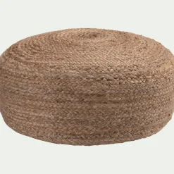 alinea Coussin De Sol|Pouf & Repose-Pieds*Pouf en jute D50xH20cm - Naturel