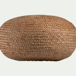 alinea Coussin De Sol|Pouf & Repose-Pieds*Pouf en jute D50xH20cm - Naturel