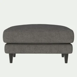 alinea Pouf & Repose-Pieds*Pouf en tissu joint - Gris restanque