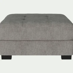 alinea Pouf & Repose-Pieds*Pouf en tissu Monclar - Taupe