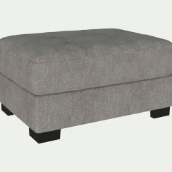 alinea Pouf & Repose-Pieds*Pouf en tissu Monclar - Taupe