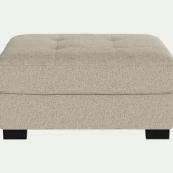 alinea Pouf & Repose-Pieds*Pouf en tissu Pop - Beige